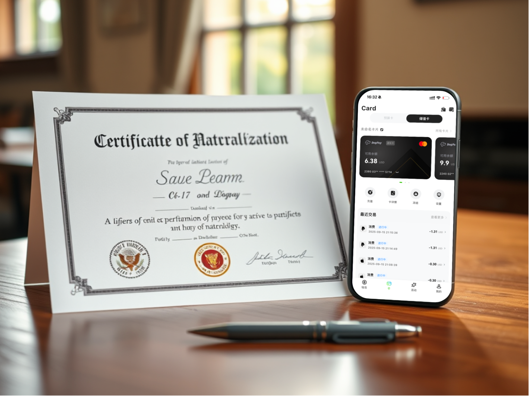 U.S. Naturalization Certificate + How Dogpay Supports the Process